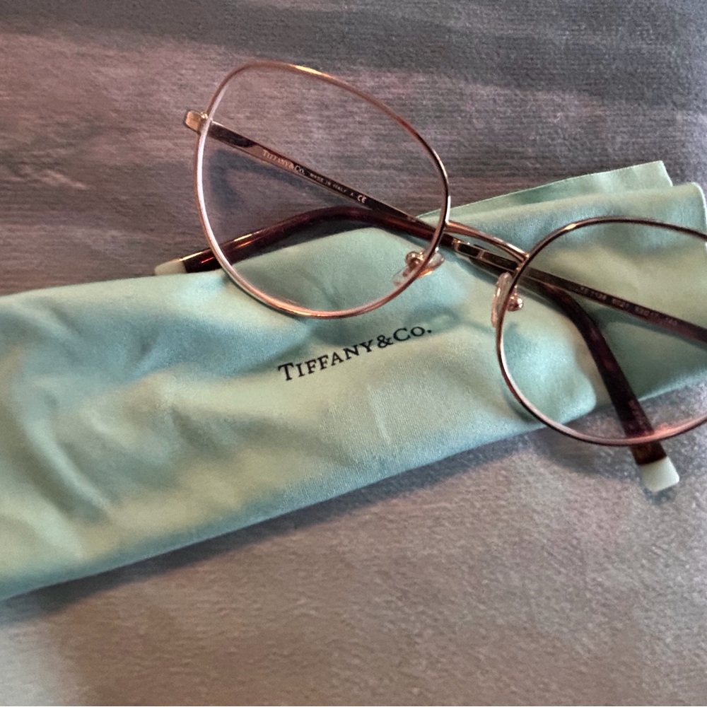 Tiffany & Co. Women's Rose Gold Glasses